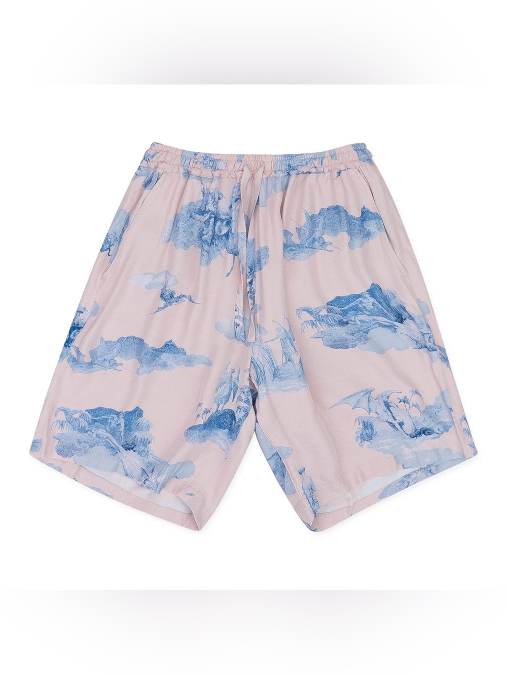 Aloha Blossom X Opening Ceremony Unisex Fallen Angel Shorts Pink Size S Small